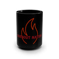 Burnout Nation Black Coffee Mug