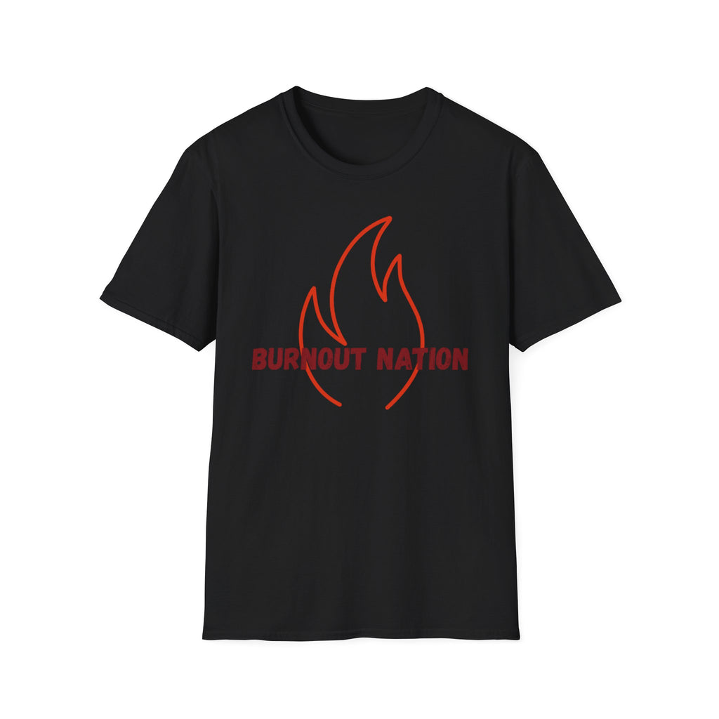 Burnout Nation Flame Tee