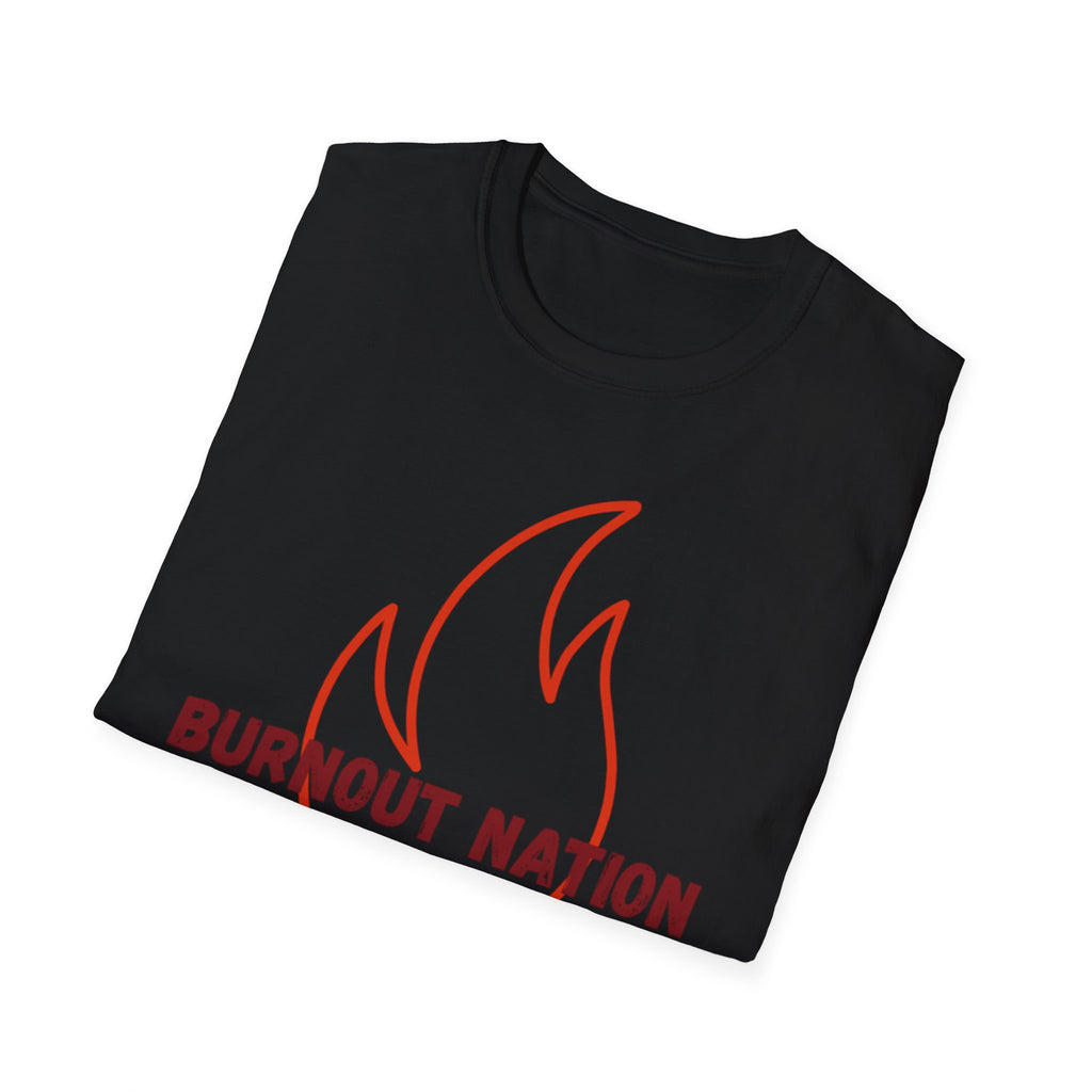 Burnout Nation Flame Tee