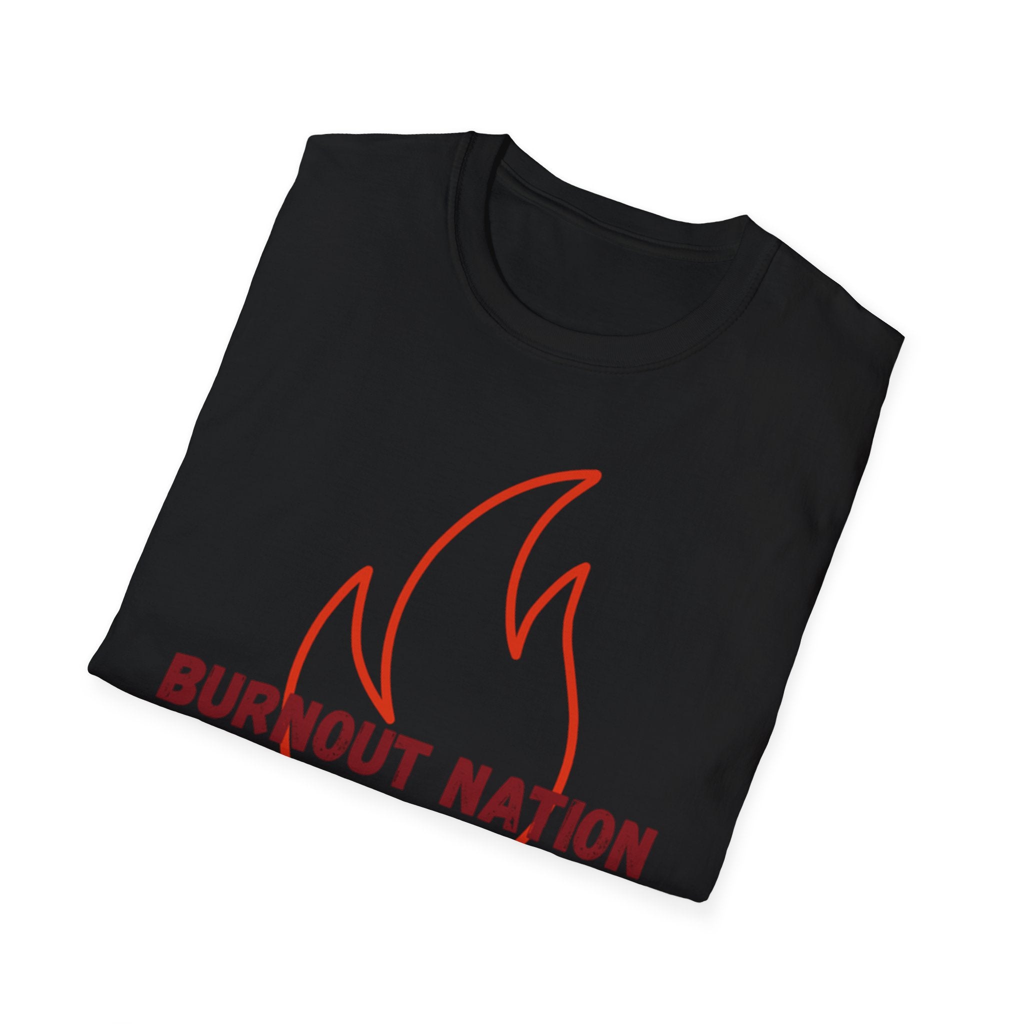 Burnout Nation Flame Tee